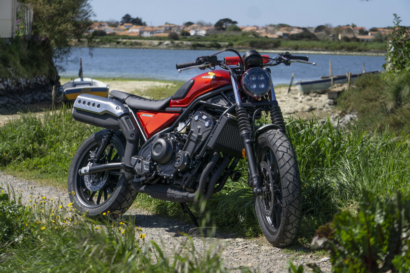 HONDA CL 500 PREPARATION CONCOURS - LES SABLES D'OLONNE