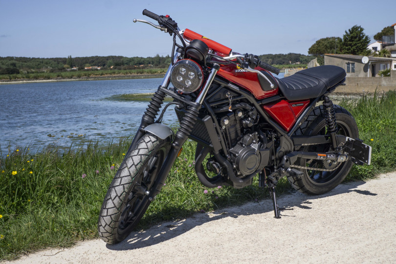 HONDA CL 500 PREPARATION CONCOURS - LES SABLES D'OLONNE