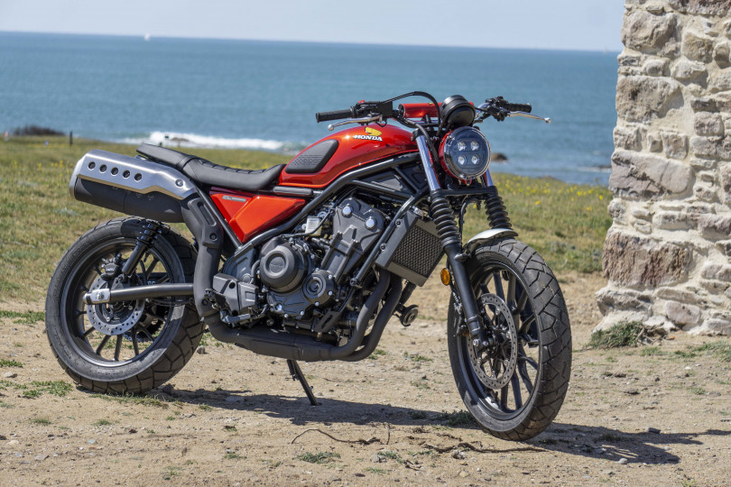 HONDA CL 500 PREPARATION CONCOURS - LES SABLES D'OLONNE