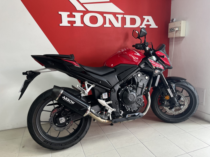HONDA CB 500 F HORNET ECHAPPEMENT ARROW GARANTIE 2031 - LES SABLES D'OLONNE